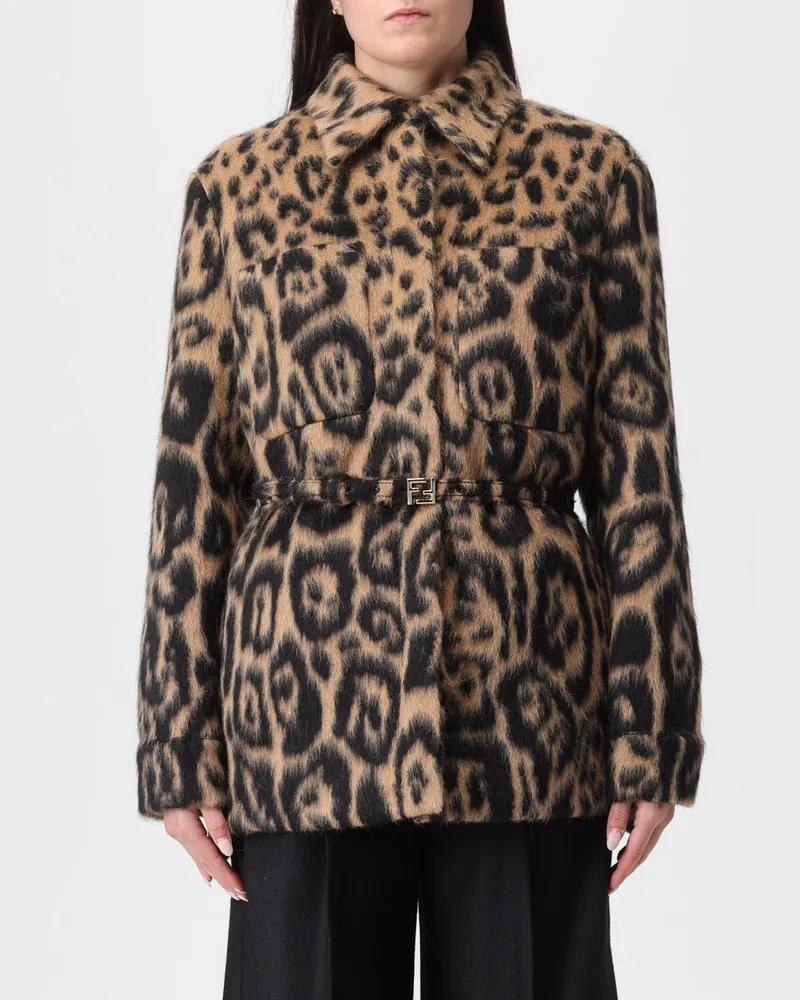 Fendi Jacke damen Camel