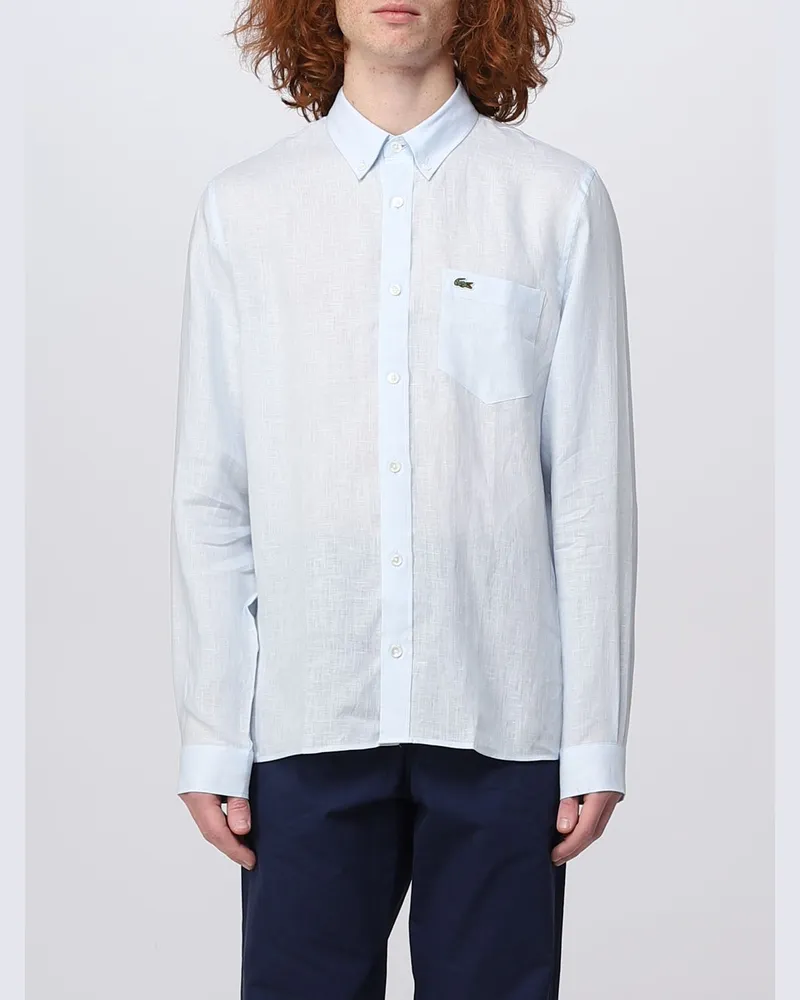 Lacoste Hemd herren Hellblau