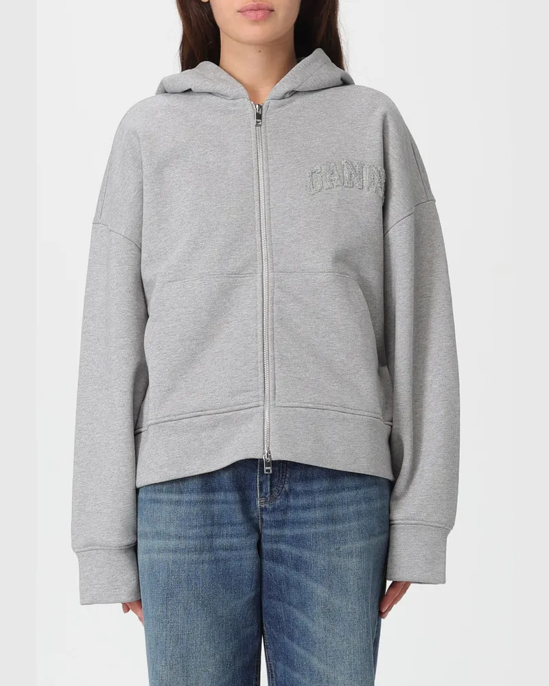 Ganni Sweatshirt damen Grau