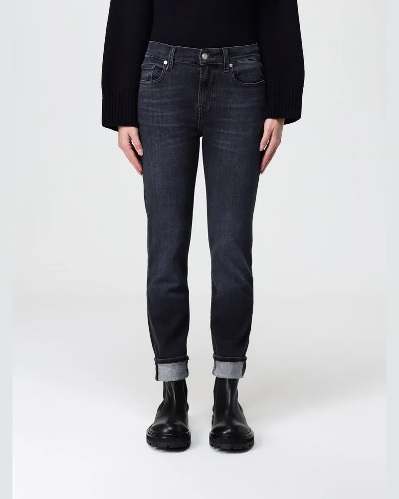 7 for all mankind Jeans damen Schwarz