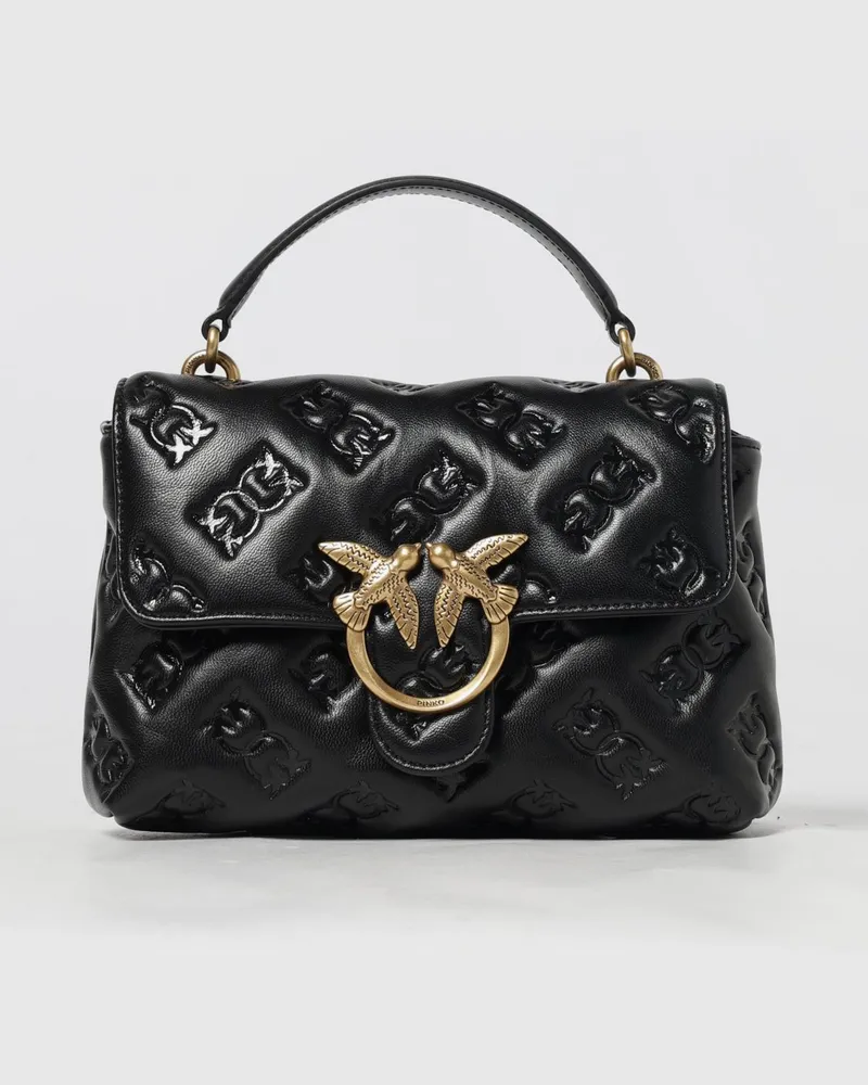 Pinko Clutch tasche kinder Schwarz