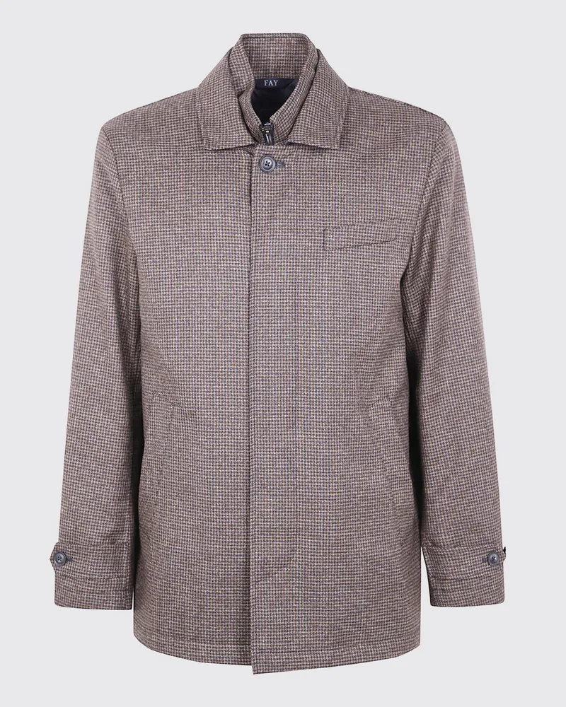 Fay Jacke herren Braun