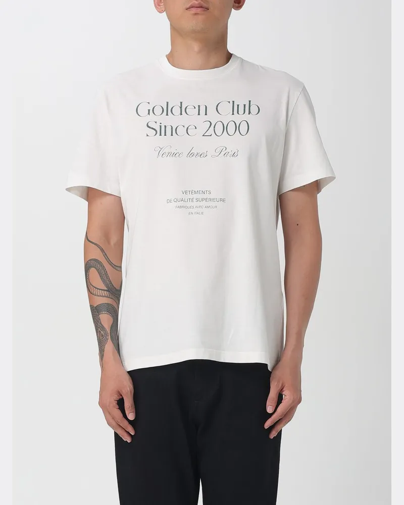 Golden Goose T-shirt herren Ice