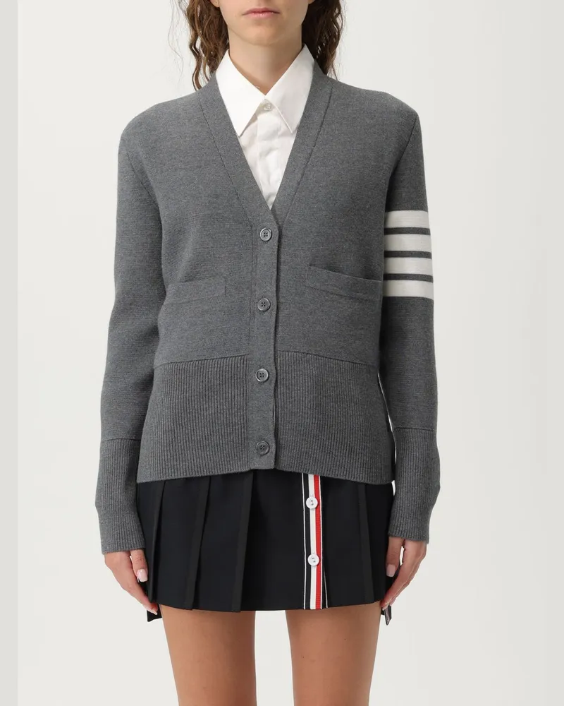 Thom Browne Strickjacke damen Grau
