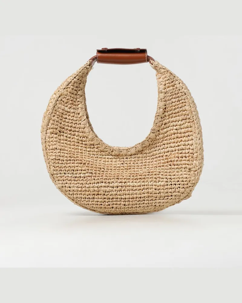 STAUD Schultertasche damen Sand