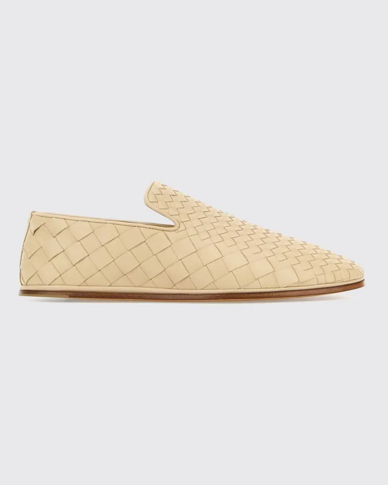 Bottega Veneta Sunday Mokassin aus Intrecciato-Nappaleder Burnt
