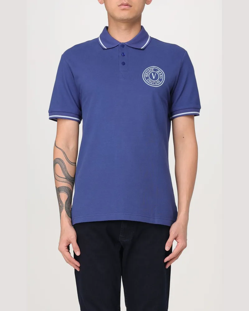 Versace Jeans Polo Blau