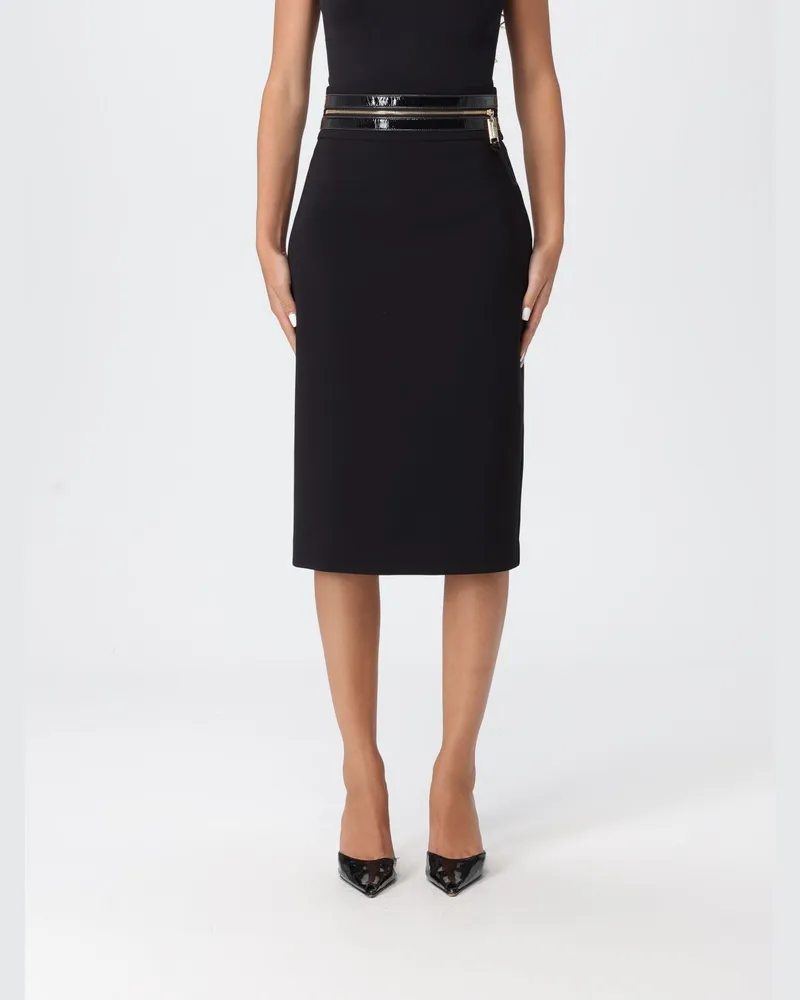 Elisabetta Franchi Rock damen Schwarz