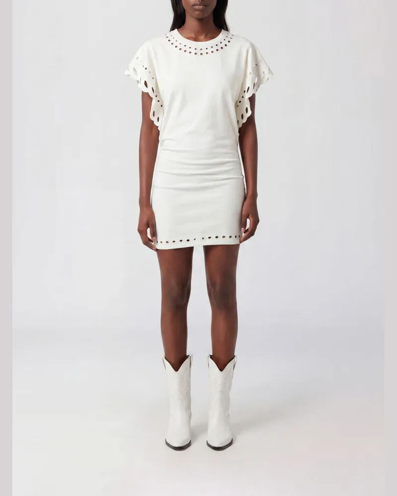 Étoile Isabel Marant Baumwollkleid Beige