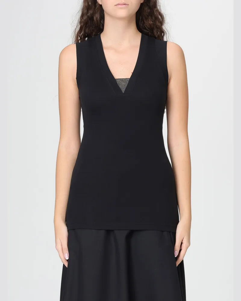 Brunello Cucinelli Top damen Schwarz