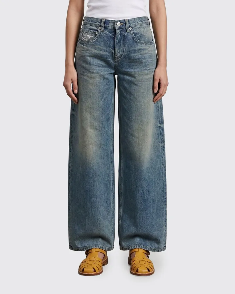 Balenciaga Jeans damen Blau