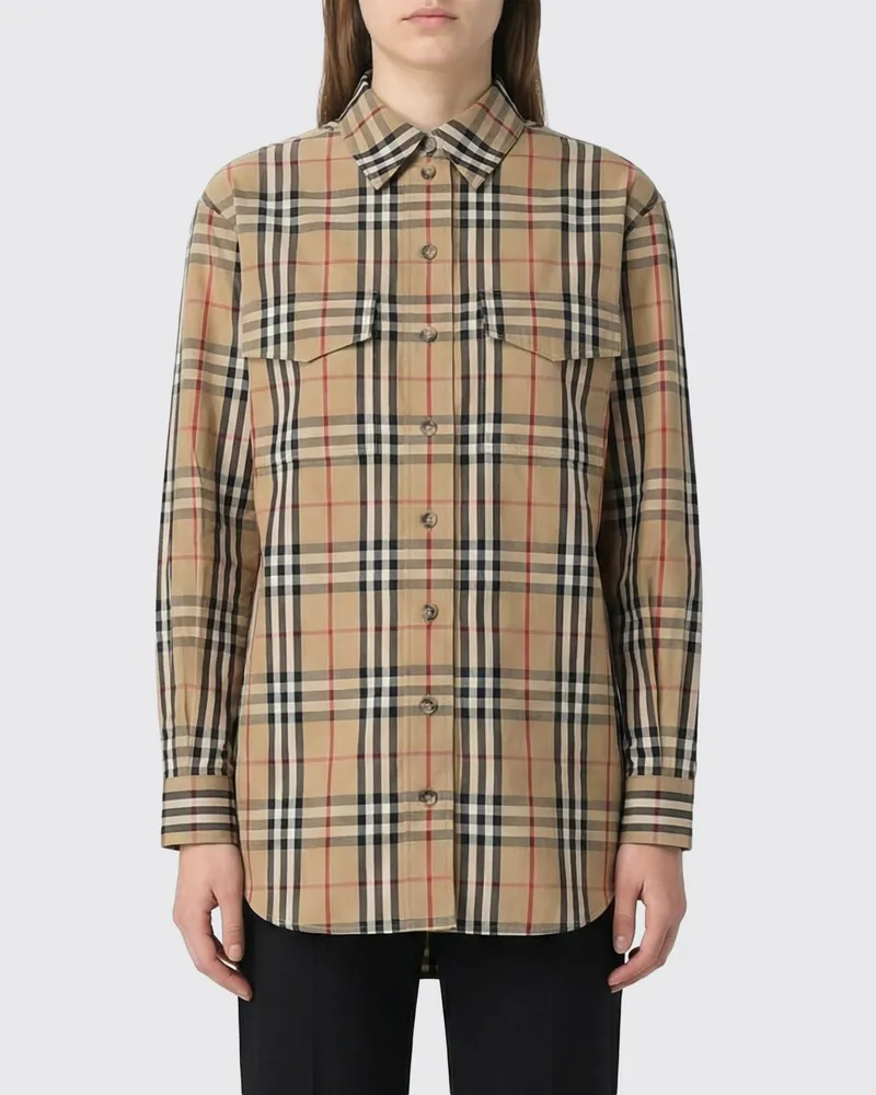 Burberry Shorts damen Rot