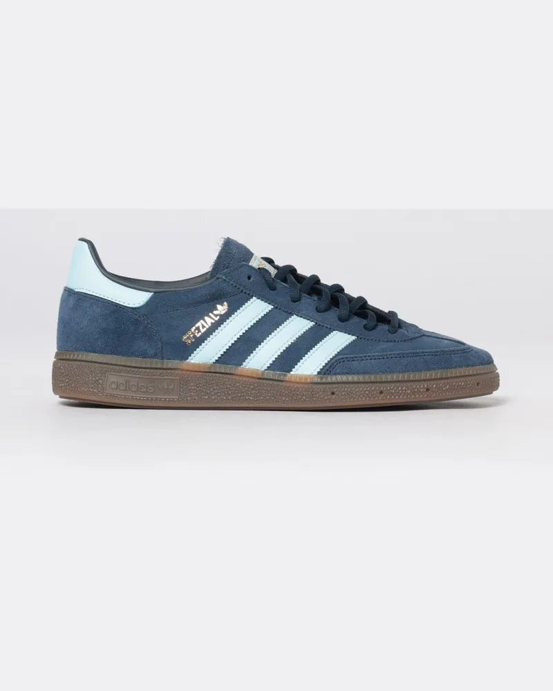 adidas Handball Spezial Wildleder-Sneakers Blau