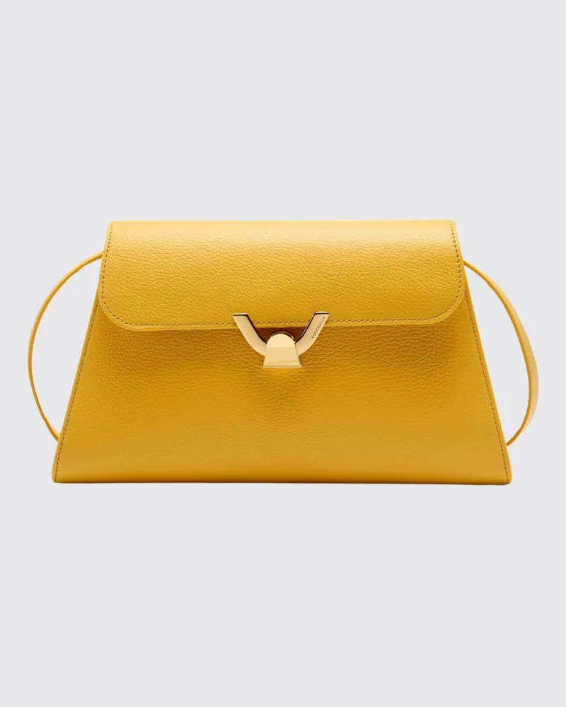 Coccinelle Schultertasche damen Gelb