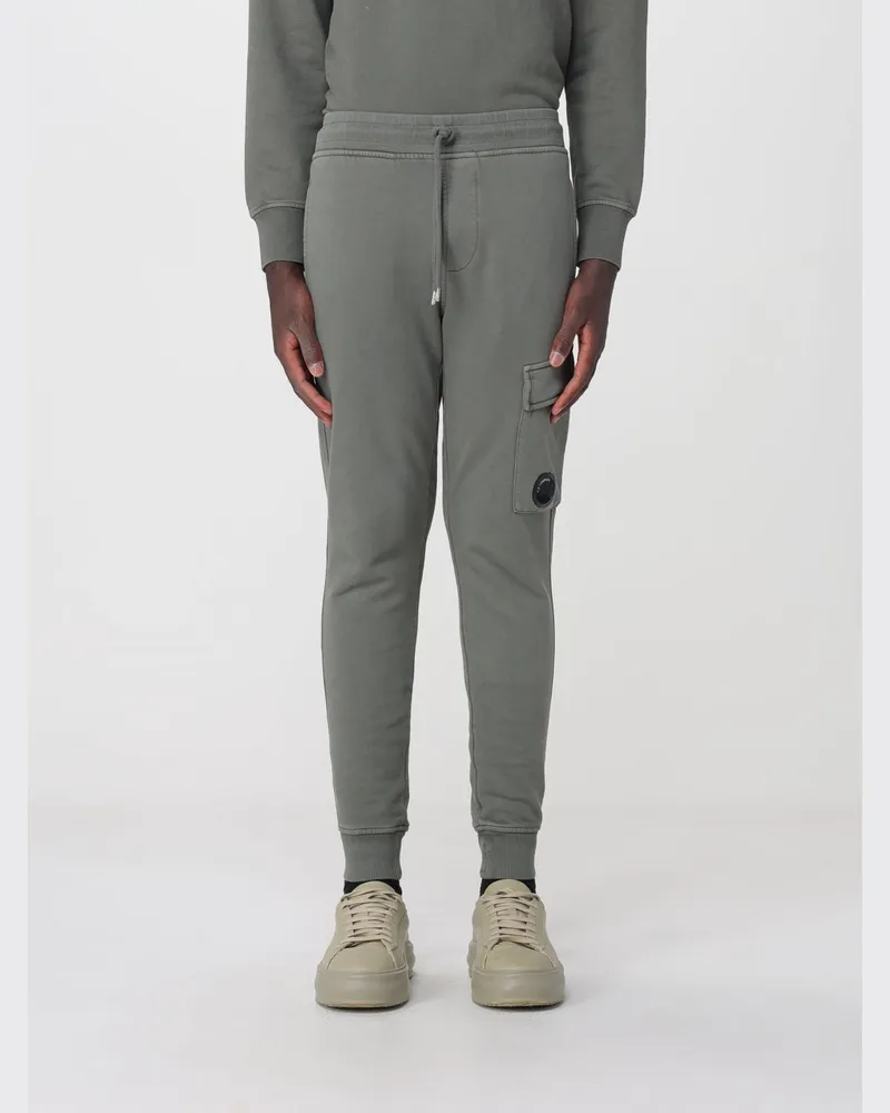C.P. Company Slim-Fit Cargo-Jogginghose aus Baumwolle Grau