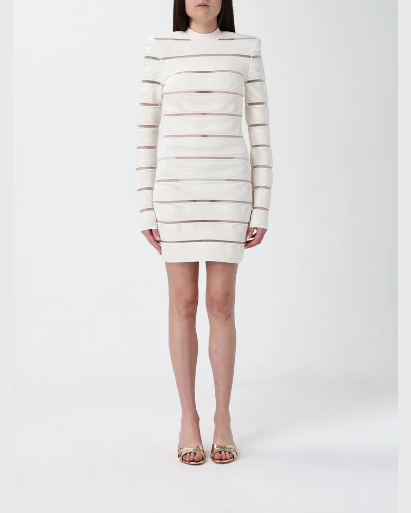 Balmain Kleid damen Weiß
