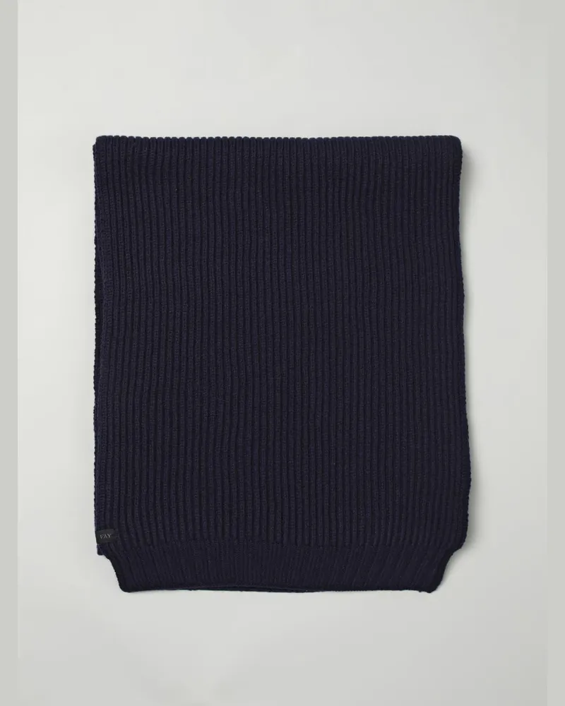 Fay Schal herren Blau