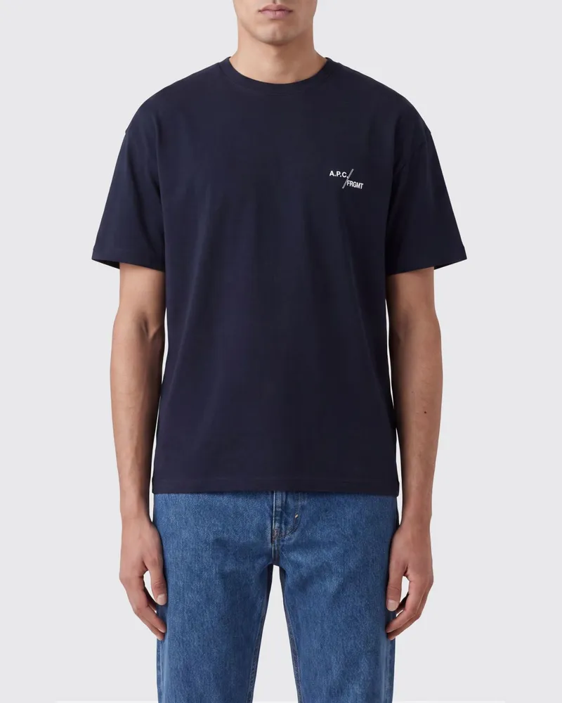 A.P.C. T-shirt herren Navy