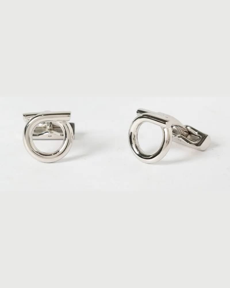 Ferragamo Manschettenknöpfe herren Silber