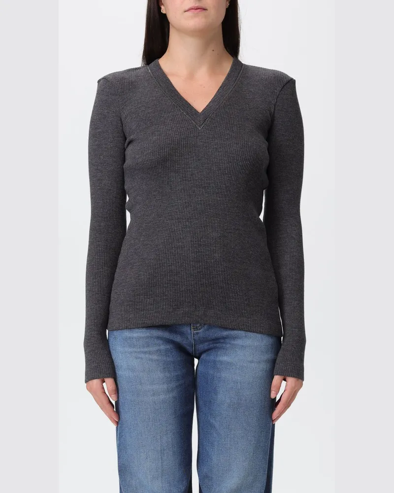 Brunello Cucinelli Pullover damen Graphit
