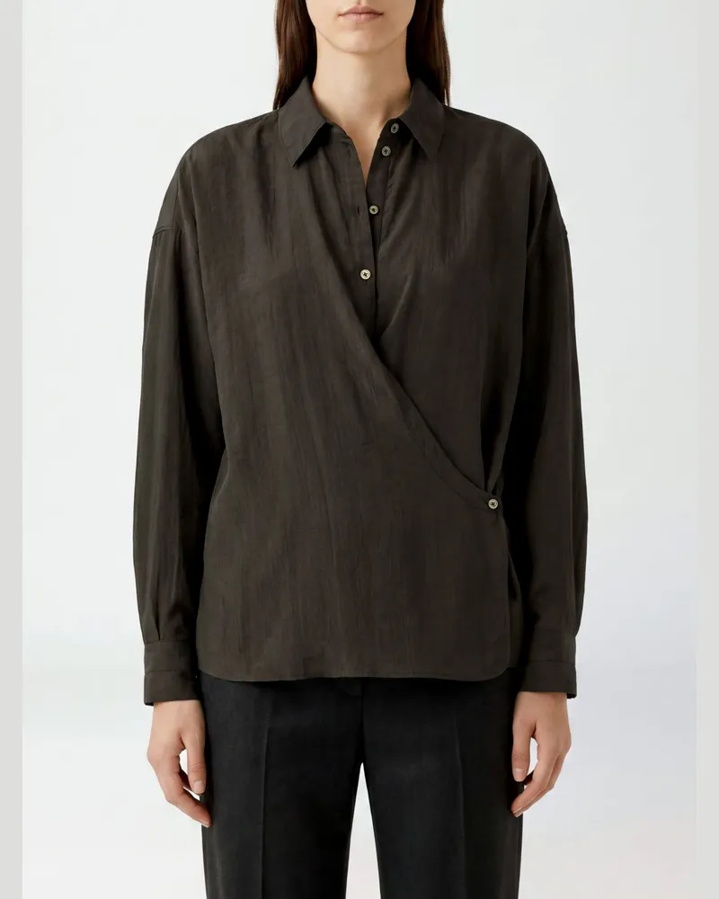 Christophe Lemaire Hemdbluse damen Schwarz