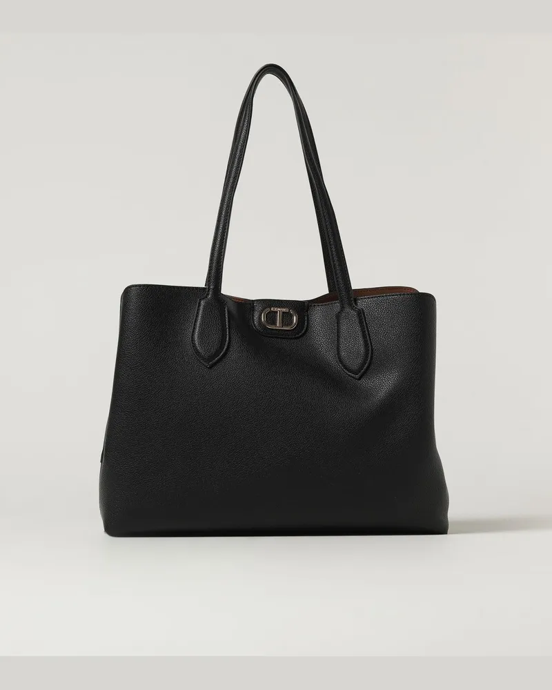 Twin-Set Schultertasche damen Schwarz