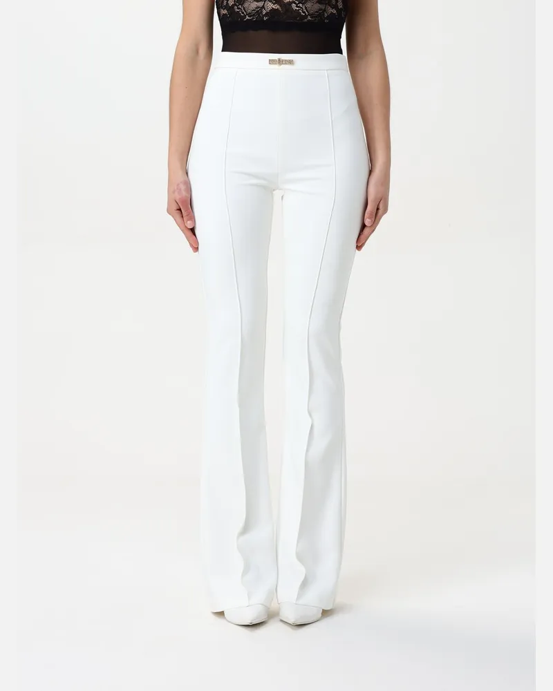 Elisabetta Franchi Hose damen Ivory