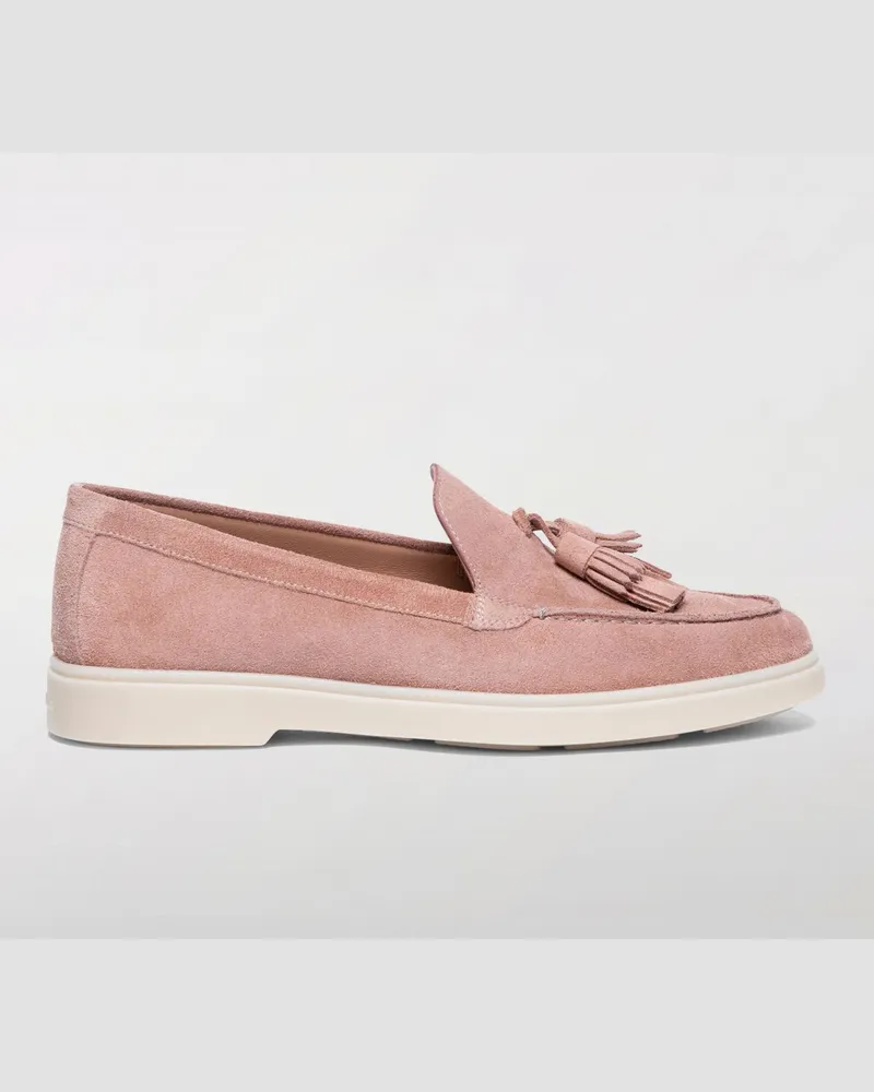 Santoni Mokassins damen Pink