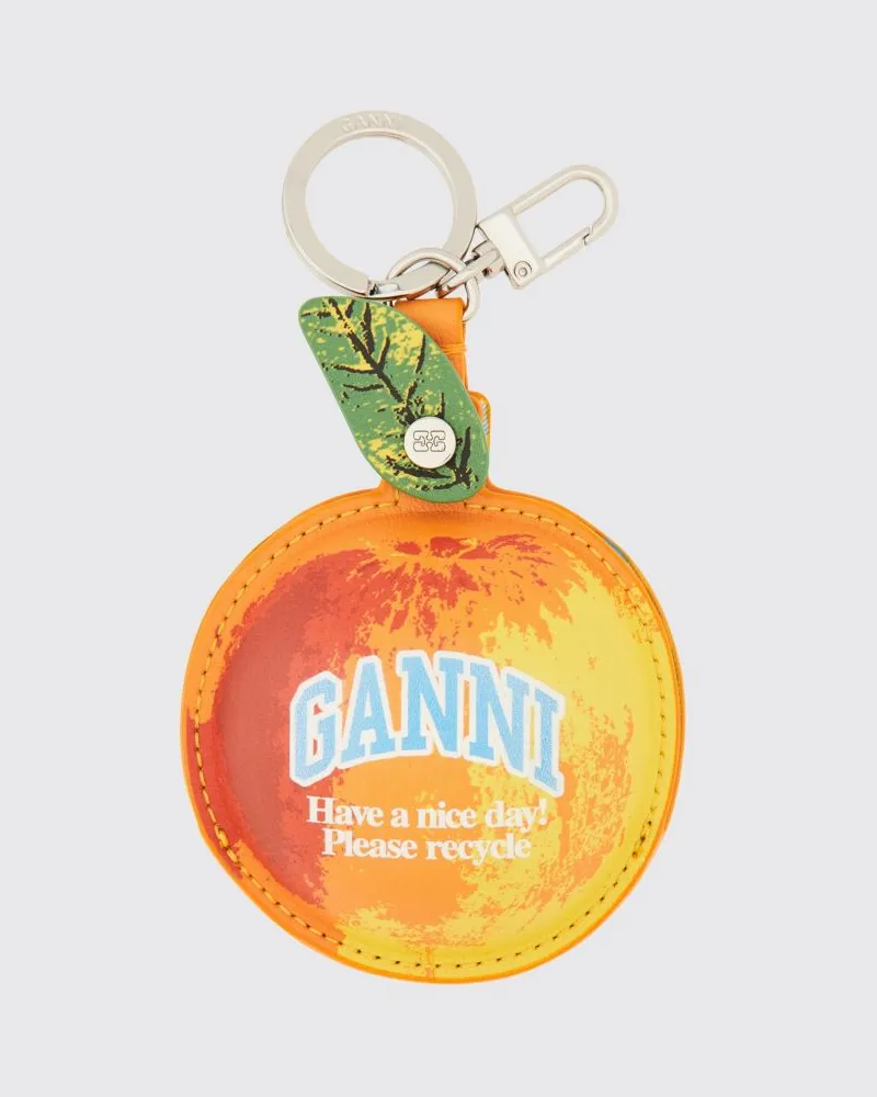 Ganni Schlüsselanhänger damen Orange
