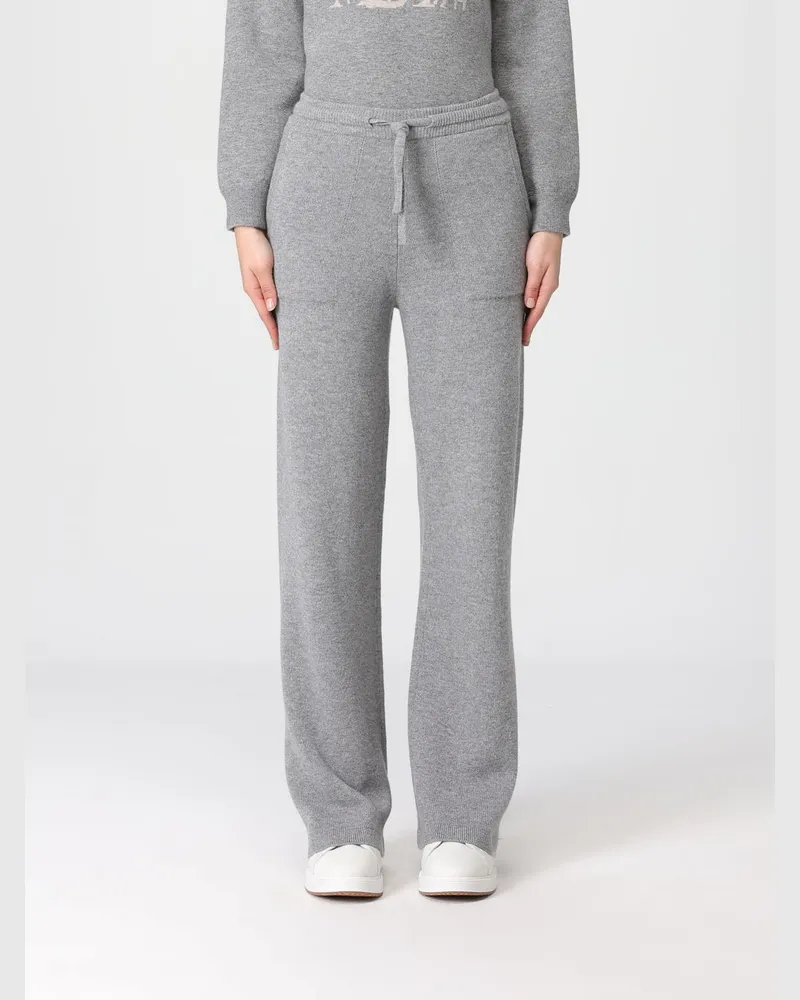 Max Mara Max Mara Strickhose aus Wolle und Kaschmir Grau