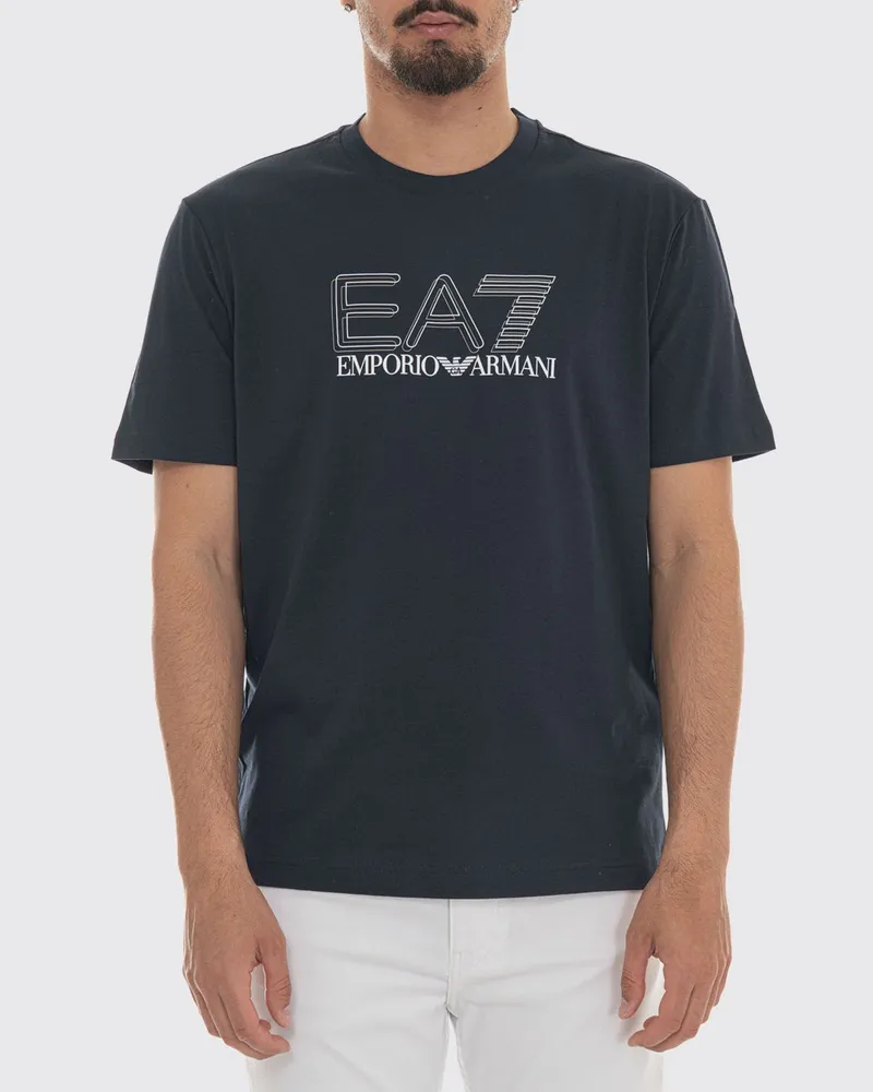EA7 T-shirt herren Blau