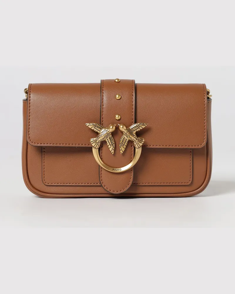 Pinko Schultertasche damen Braun