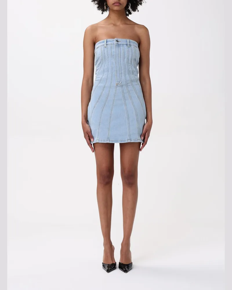 Thierry Mugler Kleider damen Blau
