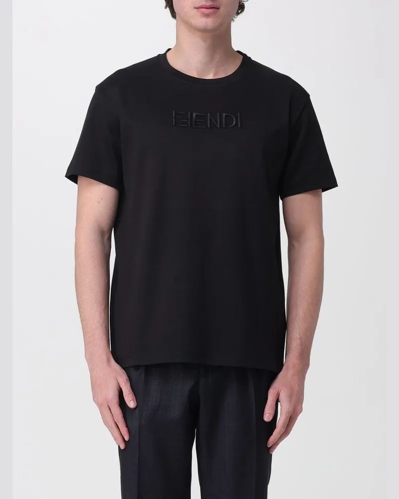 Fendi T-shirt herren Schwarz
