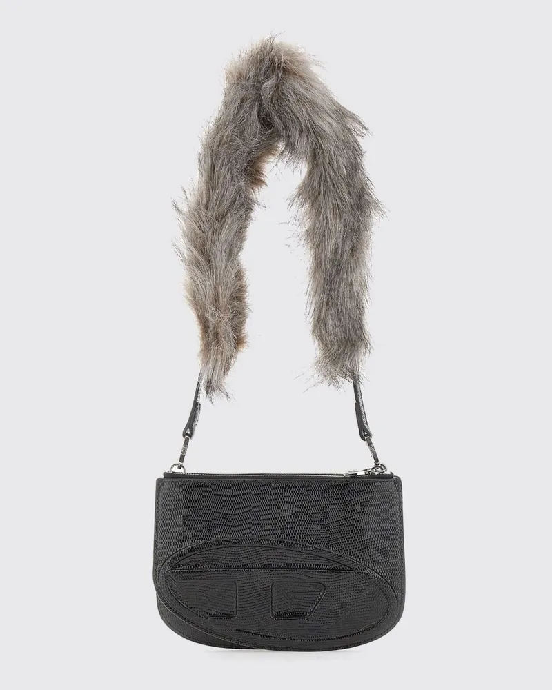 Diesel Schultertasche damen Schwarz