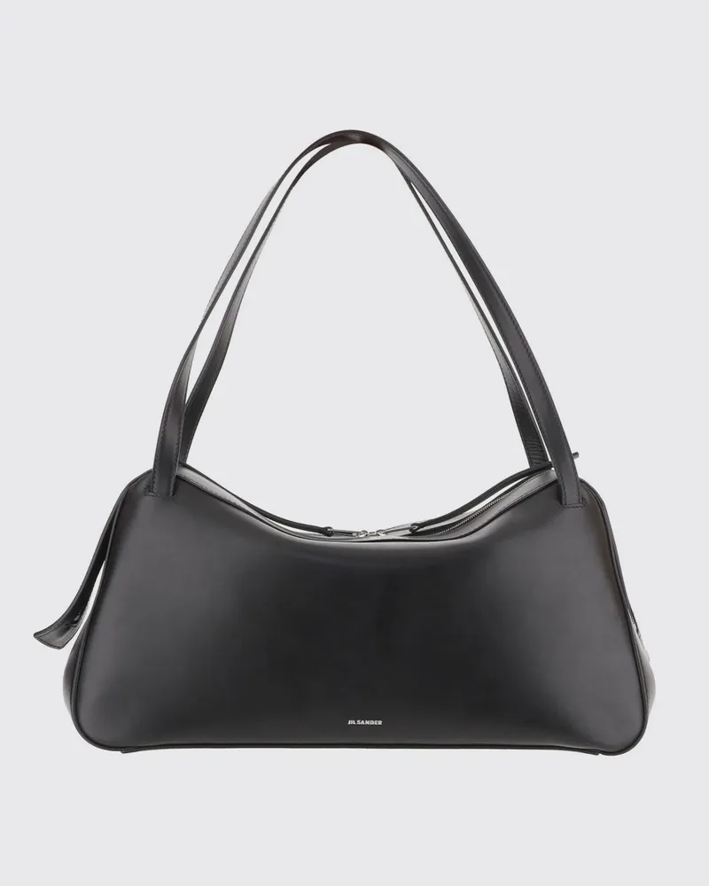 Jil Sander Schultertasche damen Schwarz