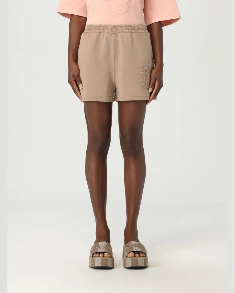 Fendi Shorts damen Beige