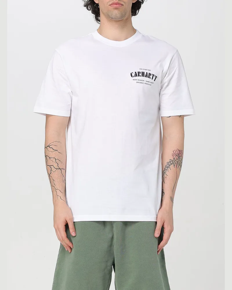 Carhartt WIP T-shirt herren Weiß