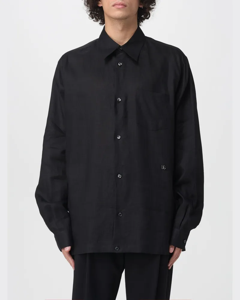 Dolce & Gabbana Hemd herren Dolce & Gabbana Schwarz