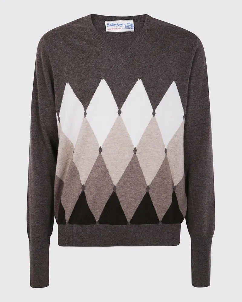 Ballantyne Pullover herren Braun