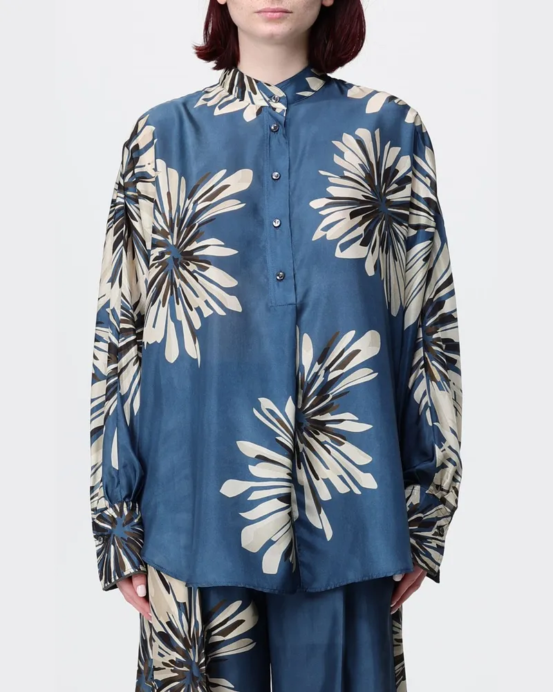 Brunello Cucinelli Hemdbluse damen Blau