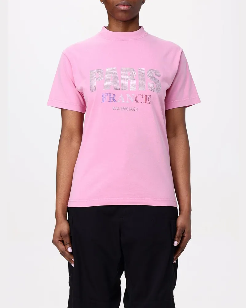 Balenciaga T-shirt damen Pink