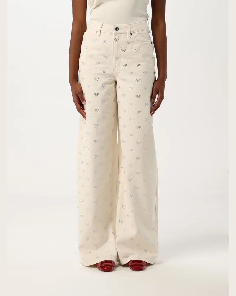 Self-Portrait Jeans damen Yellow