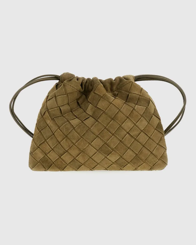 Bottega Veneta Schultertasche damen Grau