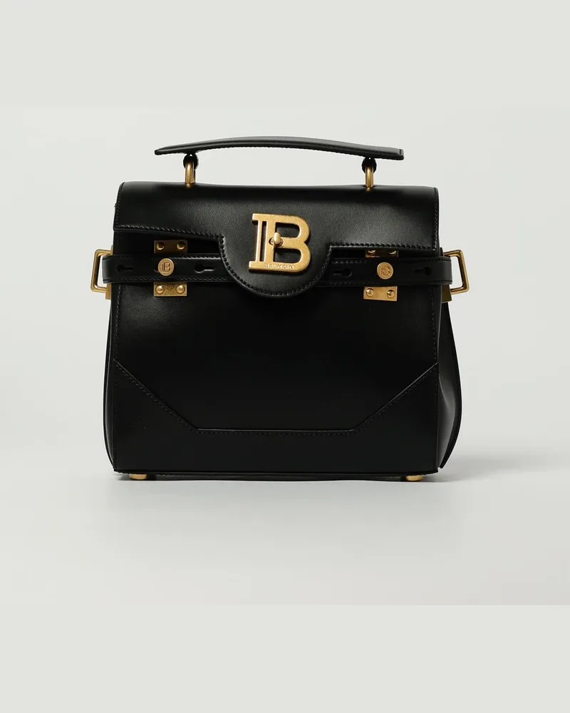 Balmain Schultertasche damen Schwarz