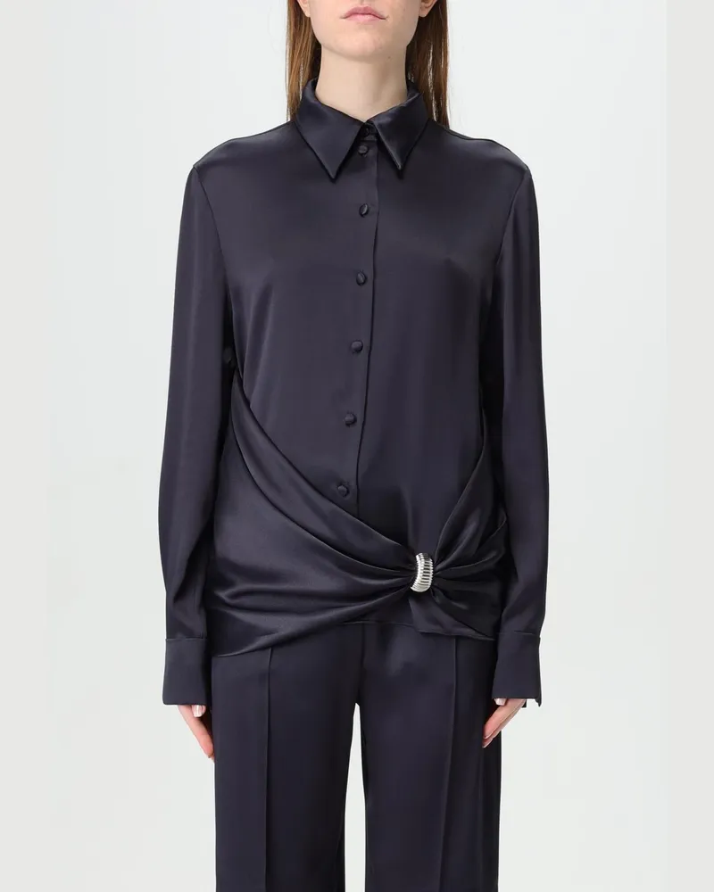 Alberta Ferretti Hemdbluse damen Blau