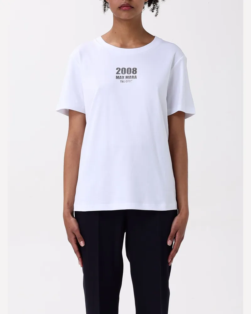 Max Mara T-shirt damen Max Mara Weiß