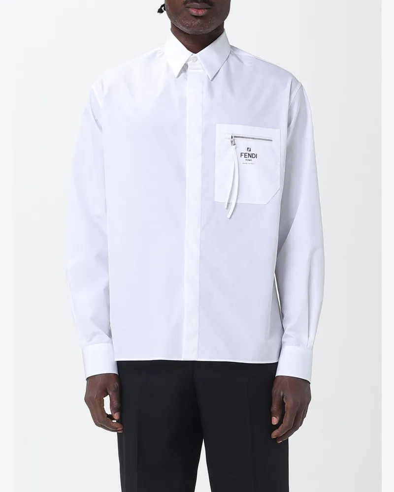 Fendi Hemd herren Weiß