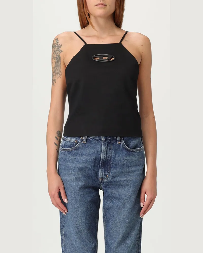 Diesel Top damen Schwarz