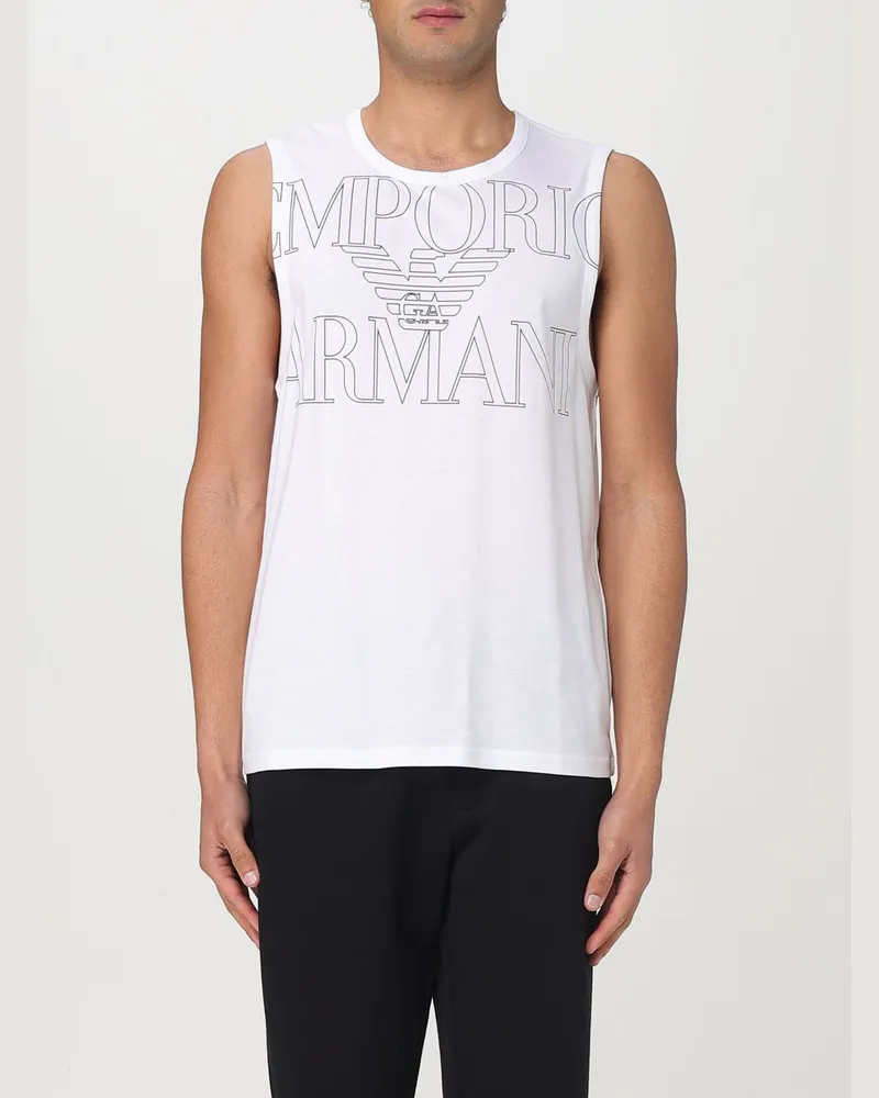 Emporio Armani T-shirt herren Weiß